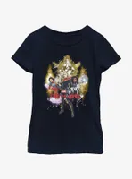 Marvel The Marvels Splatter Power Youth Girls T-Shirt BoxLunch Web Exclusive