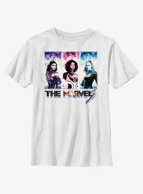 Marvel The Marvels Box-Up Youth T-Shirt