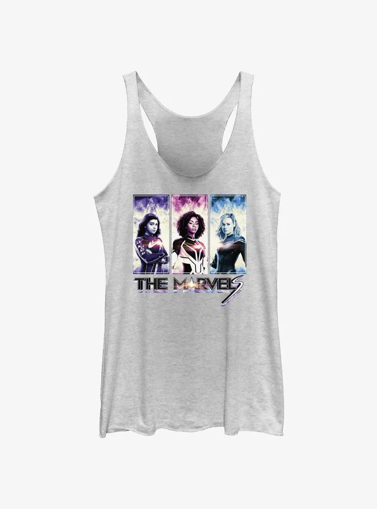 Marvel The Marvels Box-Up Womens Tank Top