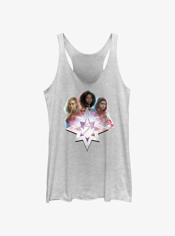 Marvel The Marvels Glitched Hero Womens Tank Top
