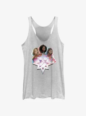 Marvel The Marvels Glitched Hero Womens Tank Top