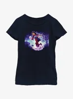 Marvel The Marvels Galactic Hero Ms. Youth Girls T-Shirt