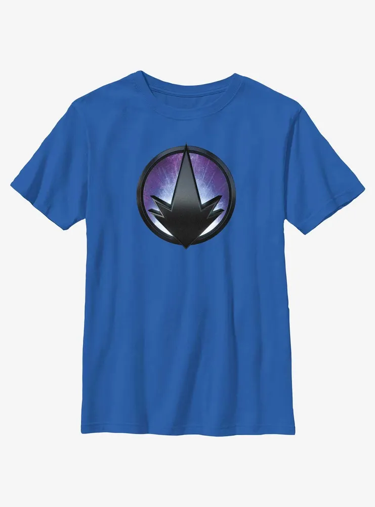 Marvel The Marvels Photon Badge Logo Youth T-Shirt