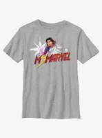 Marvel The Marvels Ms. Color Sketch Youth T-Shirt
