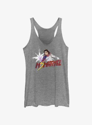 Marvel The Marvels Ms. Color Sketch Womens Tank Top