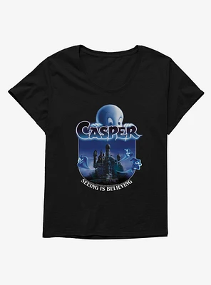 Casper Film Castle Poster Girls T-Shirt Plus