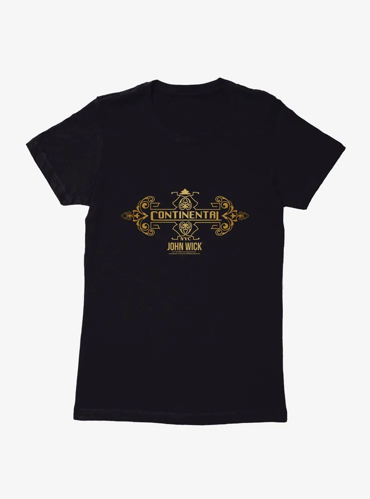 The Continental: From World Of John Wick NYC Womens T-Shirt