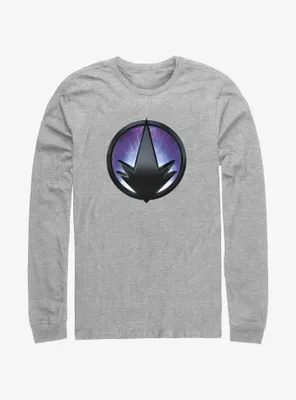 Marvel The Marvels Photon Badge Logo Long-Sleeve T-Shirt