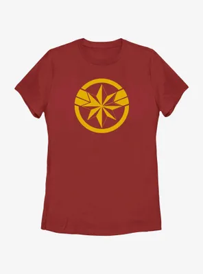 Marvel The Marvels Captain Insignia Womens T-Shirt