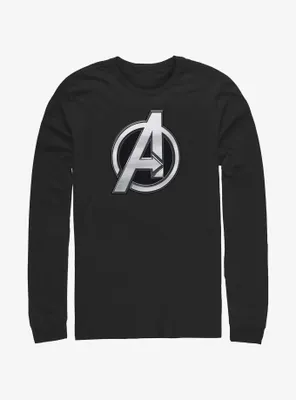 Marvel The Marvels Avengers Logo Long-Sleeve T-Shirt