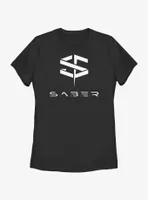 Marvel The Marvels Saber Logo Womens T-Shirt