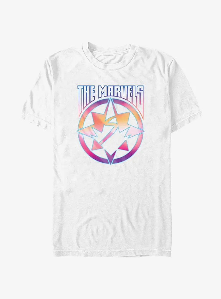 Marvel The Marvels Pastel Crest T-Shirt