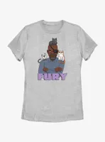 Marvel The Marvels Flerken Fury Womens T-Shirt