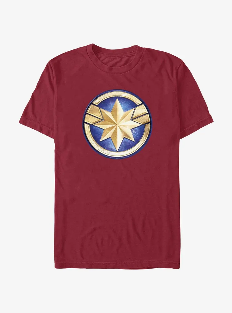 Marvel The Marvels Captain Logo T-Shirt