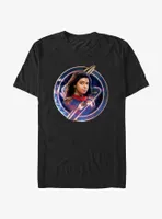 Marvel The Marvels Ms. Galaxy Badge T-Shirt