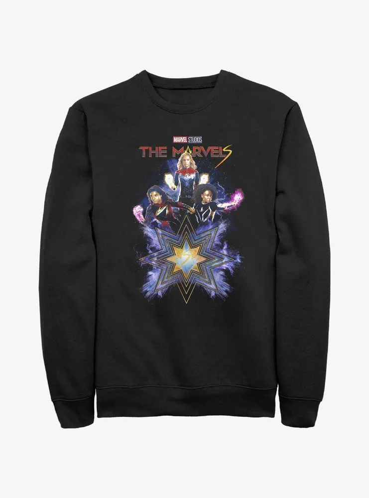 Marvel The Marvels Fabulous Sweatshirt BoxLunch Web Exclusive