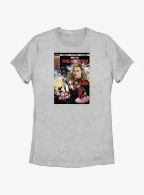 Marvel The Marvels Comic Book Cover Womens T-Shirt BoxLunch Web Exclusive