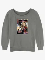 Marvel The Marvels Comic Book Cover Womens Slouchy Sweatshirt BoxLunch Web Exclusive