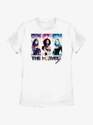 Marvel The Marvels Box-Up Womens T-Shirt