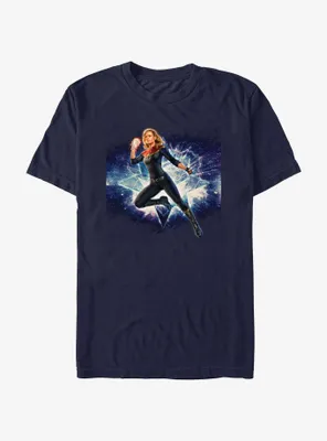 Marvel The Marvels Galactic Hero Captain T-Shirt
