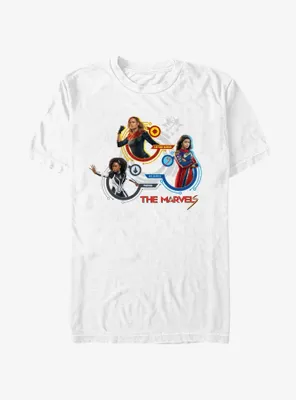 Marvel The Marvels Team T-Shirt