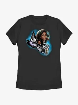 Marvel The Marvels Photon Hero Bust Womens T-Shirt