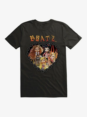 Bratz Flame Chain Heart T-Shirt