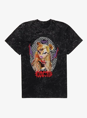 Bratz Yasmin Lightning Bolt Mineral Wash T-Shirt