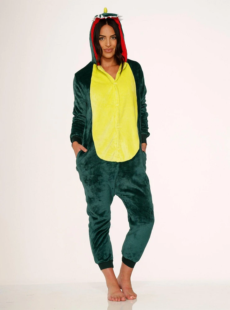 Green Dinosaur Onesie