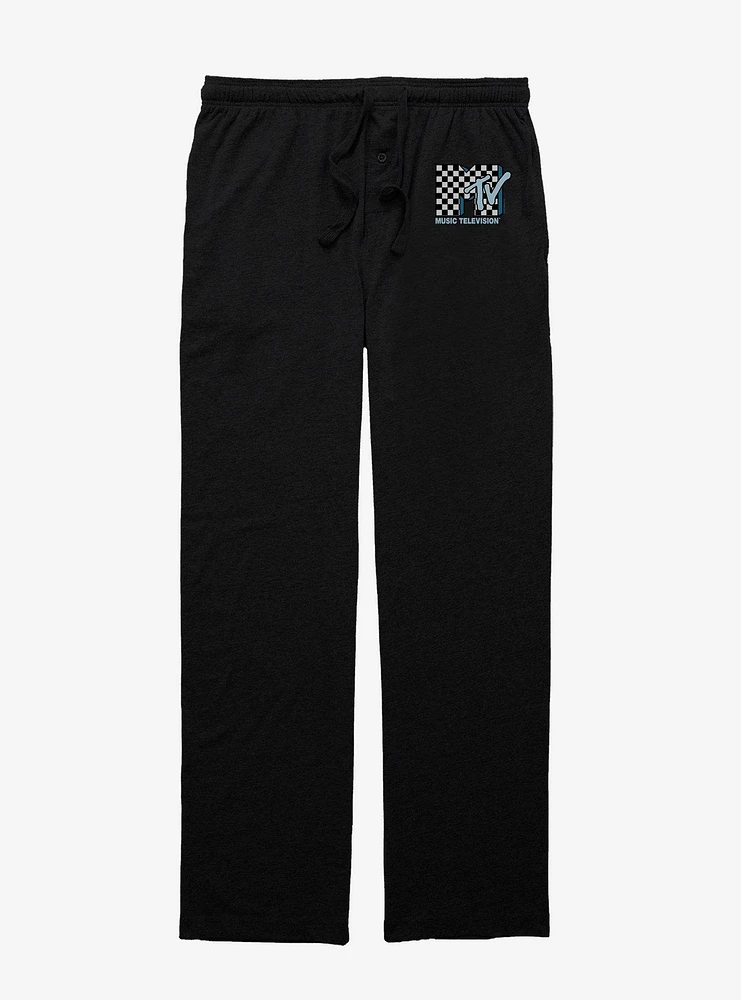 MTV Checkered Pajama Pants