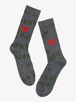 Disney Mickey Mouse Mistletoe Crew Socks