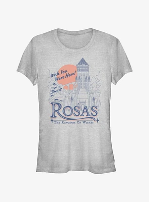 Disney Wish Rosas The Kingdom of Wishes Girls T-Shirt