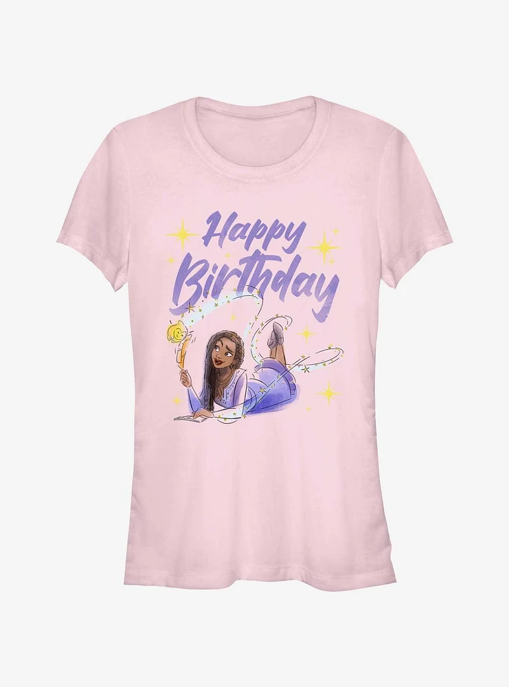 Disney Wish Happy Birthday Girls T-Shirt
