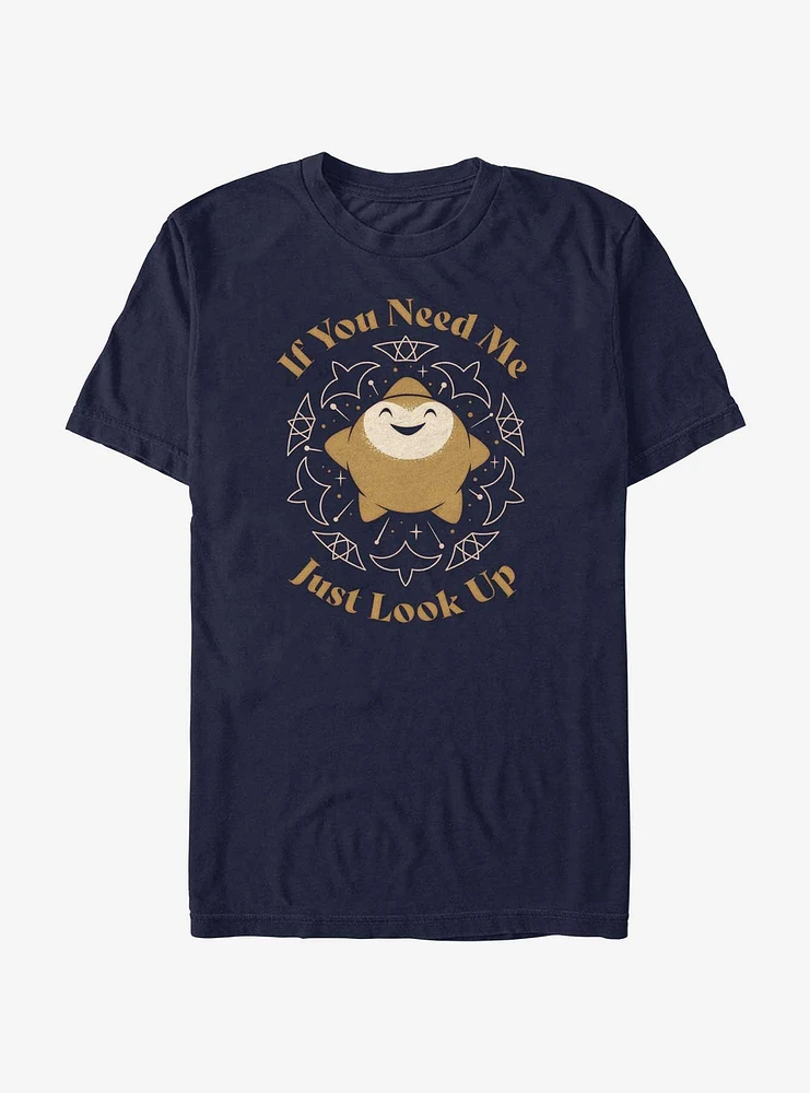 Disney Wish Star If You Need Me Just Look Up T-Shirt