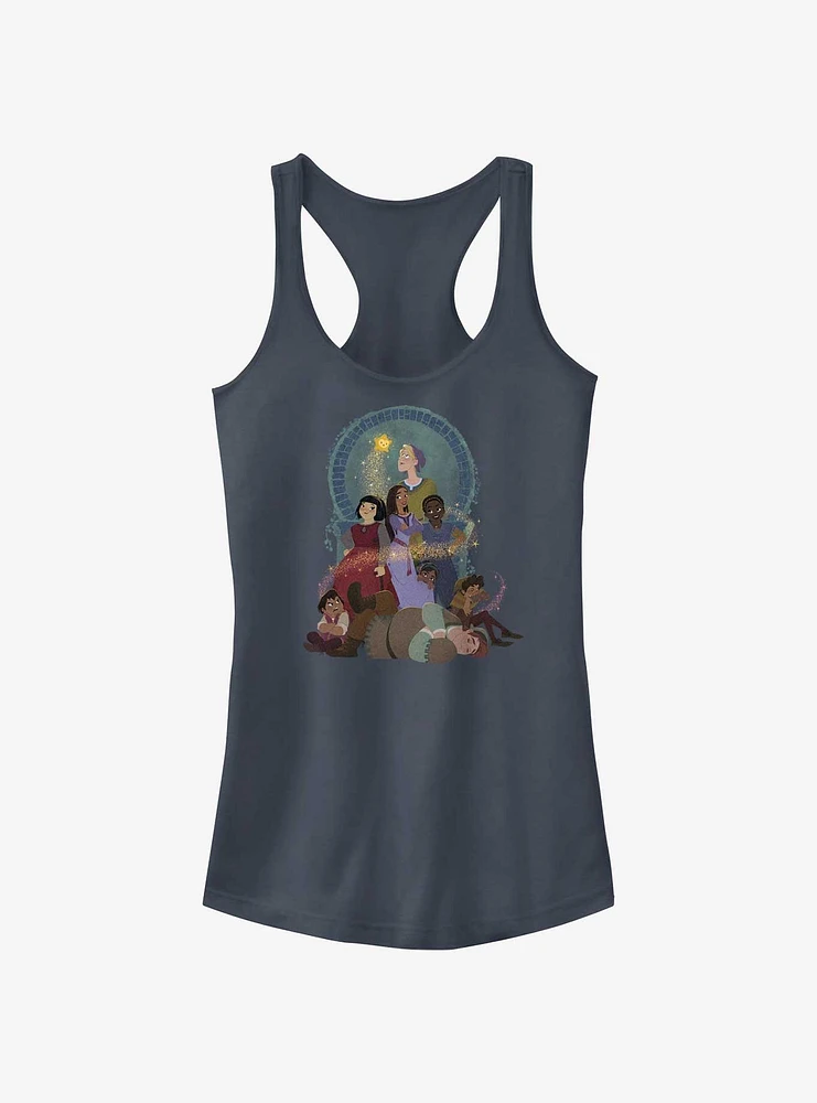 Disney Wish Group Shot Girls Tank