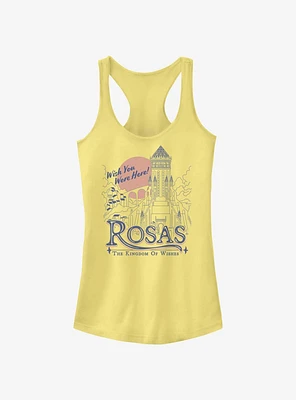Disney Wish Rosas The Kingdom of Wishes Girls Tank