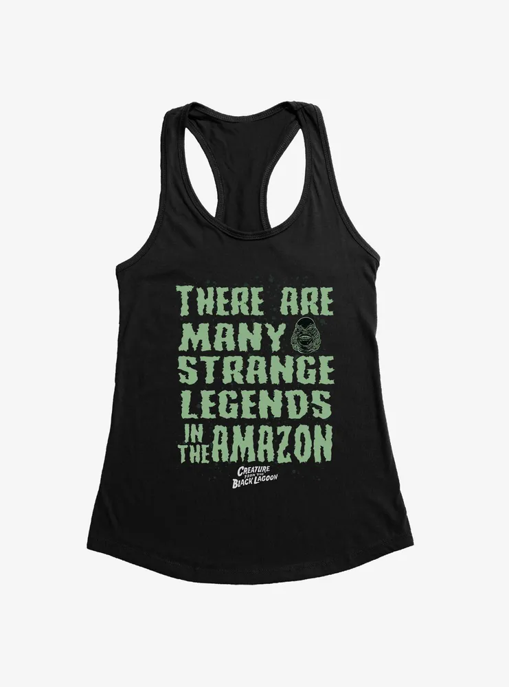 Creature From The Black Lagoon Many Strange Legends Womens Tank Top