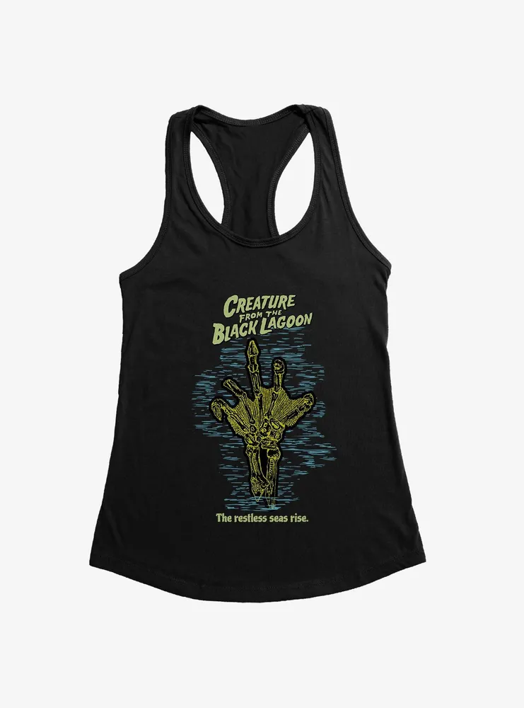 Creature From The Black Lagoon Restless Seas Rise Womens Tank Top