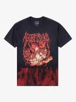 Aggretsuko Metal Dip-Dye T-Shirt