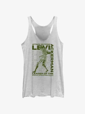 Attack on Titan Captain Levi Womens Tank Top