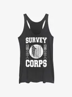 Attack on Titan Scout Regiment Badge Womens Tank Top