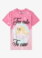 My Little Pony Flutter Shy Too Cute To Care Boyfriend Fit Girls T-Shirt