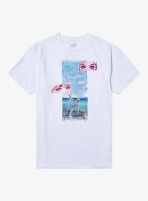 Freaking Romance Beach Boyfriend Fit Girls T-Shirt