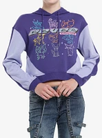 Pokemon Eevee Evolutions Iridescent Foil Girls Hoodie