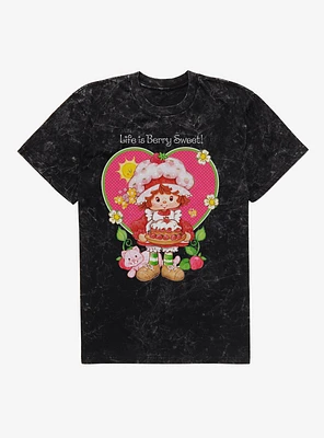 Strawberry Shortcake Life Is Berry Sweet Mineral Wash T-Shirt