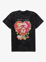 Strawberry Shortcake Life Is Berry Sweet Mineral Wash T-Shirt