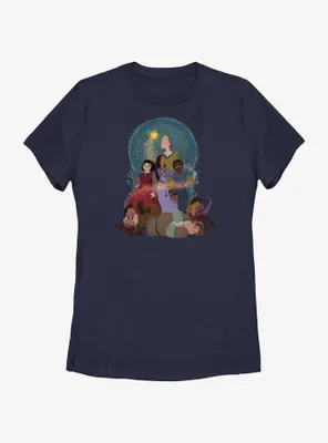 Disney Wish Group Shot Womens T-Shirt