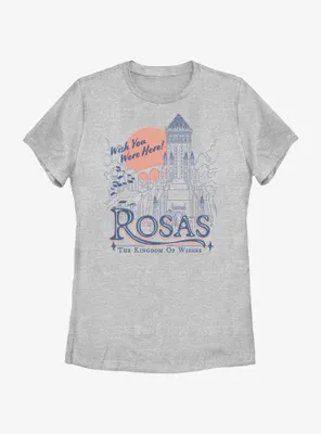 Disney Wish Rosas The Kingdom of Wishes Womens T-Shirt