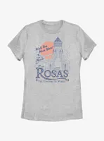 Disney Wish Rosas The Kingdom of Wishes Womens T-Shirt