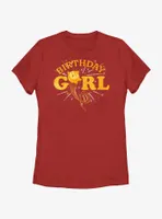 Disney Wish Star Birthday Girl Womens T-Shirt